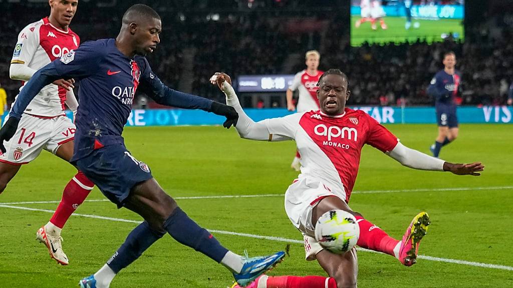 Monacos Denis Zakaria erlebt in der Ligue 1 einen wilden Nachmittag