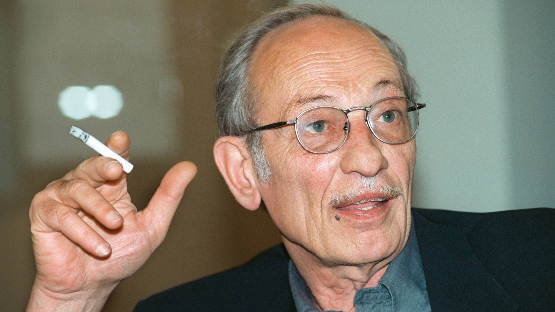 Ist 88-jährig gestorben: Luigi Snozzi, berühmter Tessiner Architekt und Intellektuelle. Hier in einer Aufnahme von 1996.