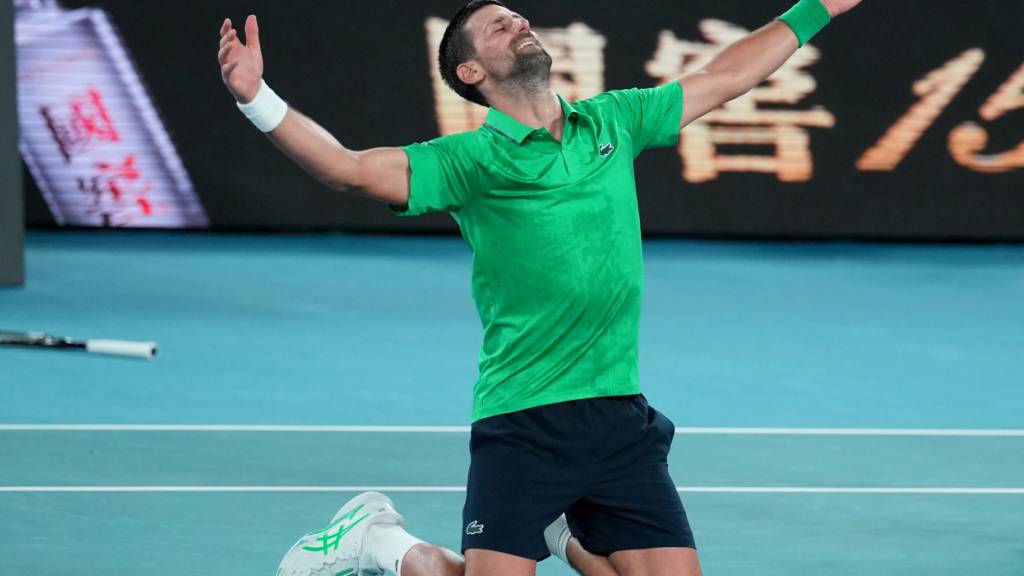 Von Novak Djokovic mit bestem Dank an seine Kritiker