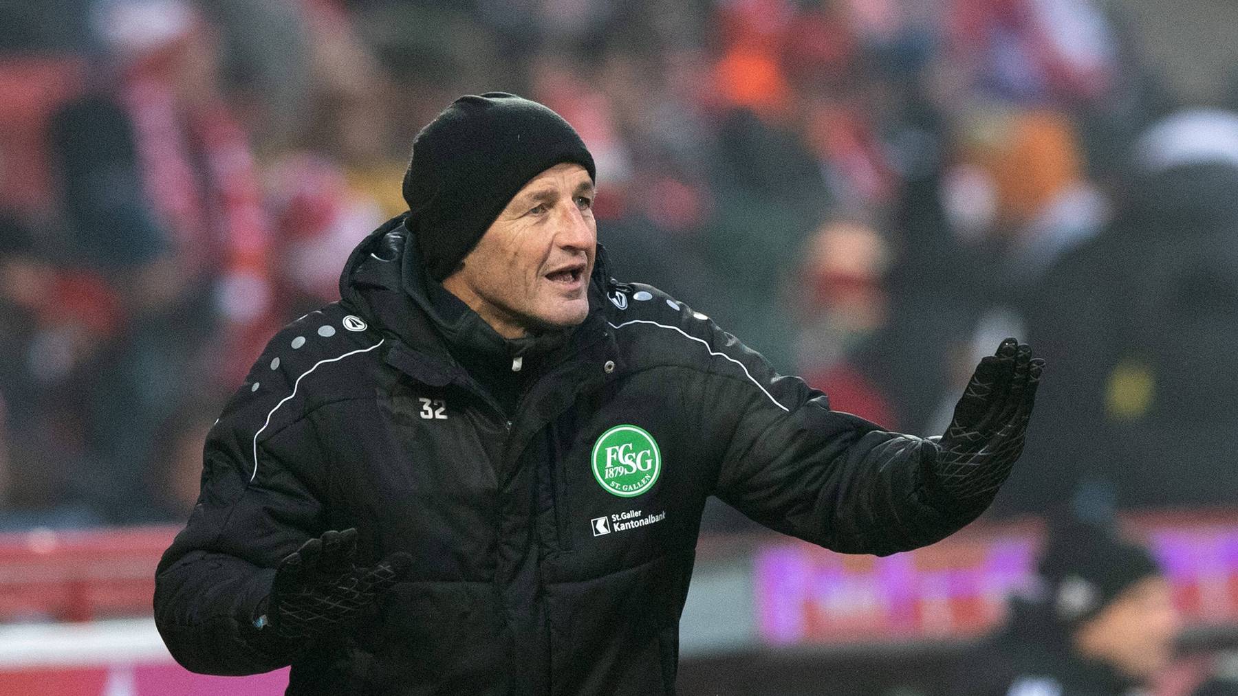 Wie schlagen sich Trainer Peter Zeidler und der FC St.Gallen in der Rückrunde?