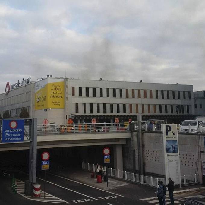 Attentate hinterlassen in Brüssel ein Bild des Grauens