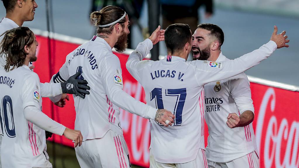 Real Madrid jubelt über den wichtigen Derby-Sieg gegen Leader Atlético