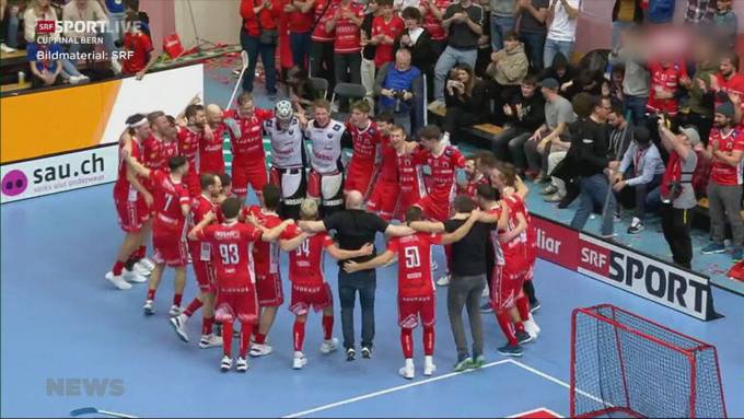 Floorball Köniz zum vierten Mal Cupsieger