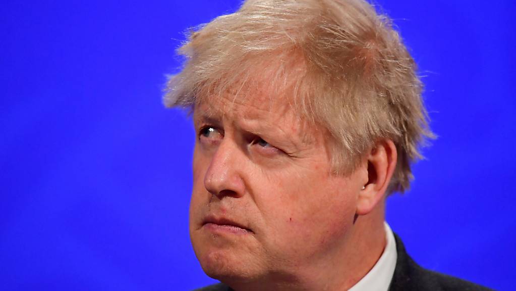 dpatopbilder - Der britische Premierminister Boris Johnson spricht bei einer Pressekonferenz in der Downing Street. Foto: Toby Melville/PA Wire/dpa