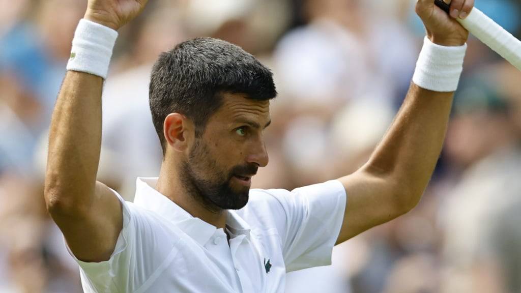 Ein deutlich einfacherer Tag im Büro als am Dienstag: Novak Djokovic steht zum 19. Mal in der 3. Runde von Wimbledon