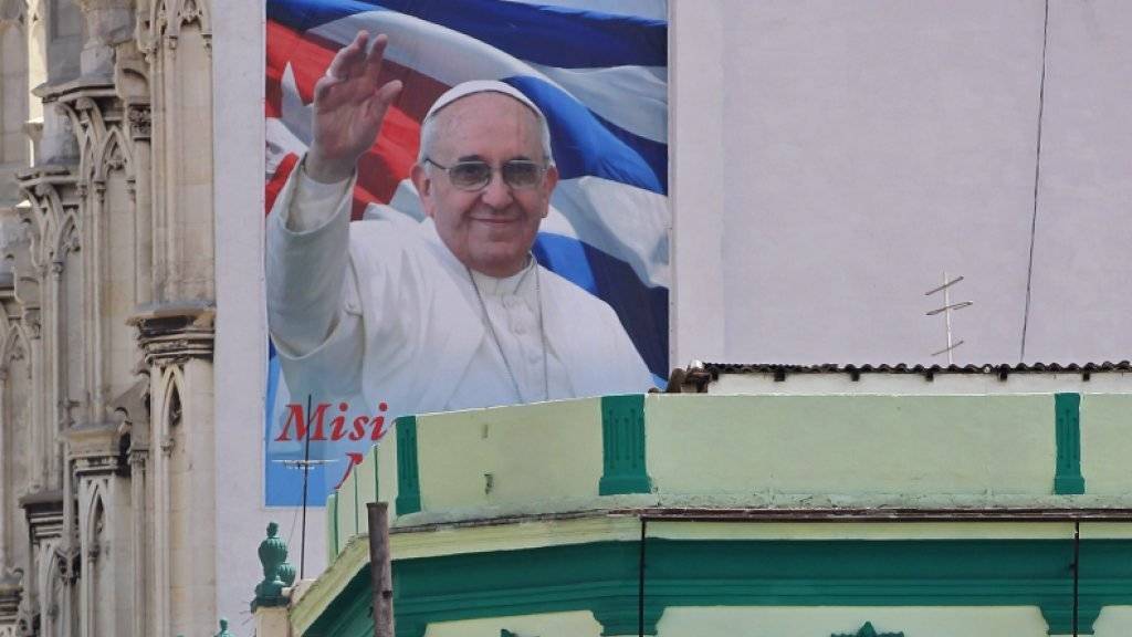 Warten auf den Papst: In Kuba kommt es dank dem Besuch zu einer Internet-Offensive.