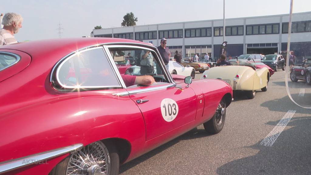 Nostalgische Rennstimmung: In Safenwil fand heute der Oldtimer-GP statt