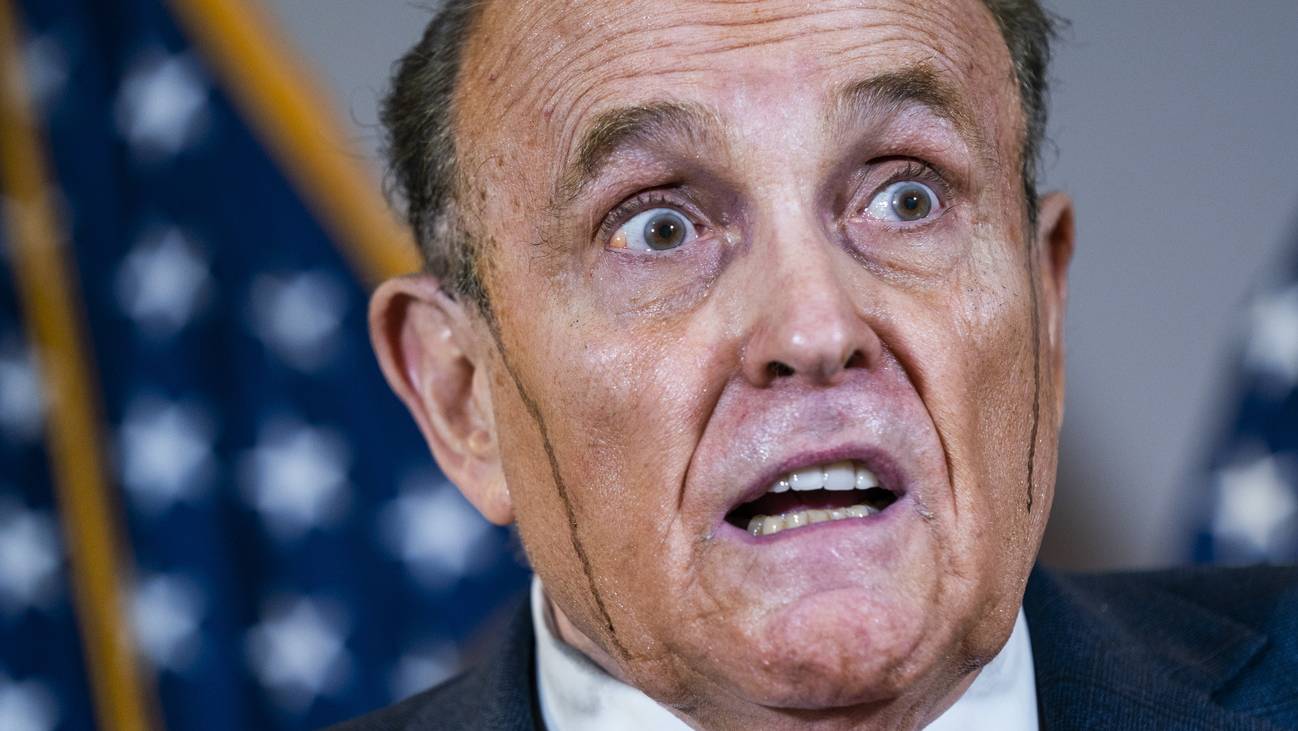 Rudy Giuliani Haarfarbe 2