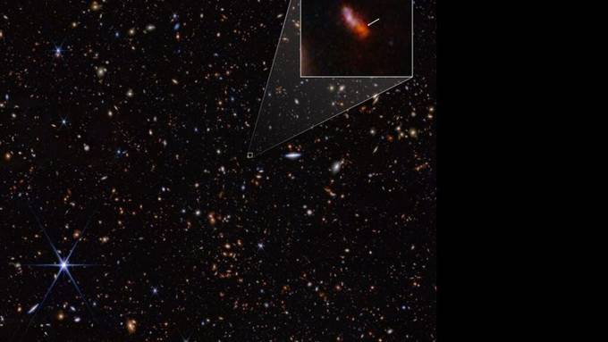 Teleskop entdeckt die am weitesten entfernte bekannte Galaxie