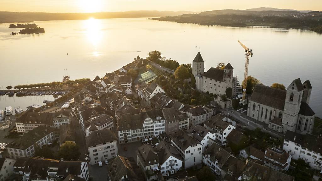 Blick auf die Altstadt von Rapperswil-Jona. (Archivbild)