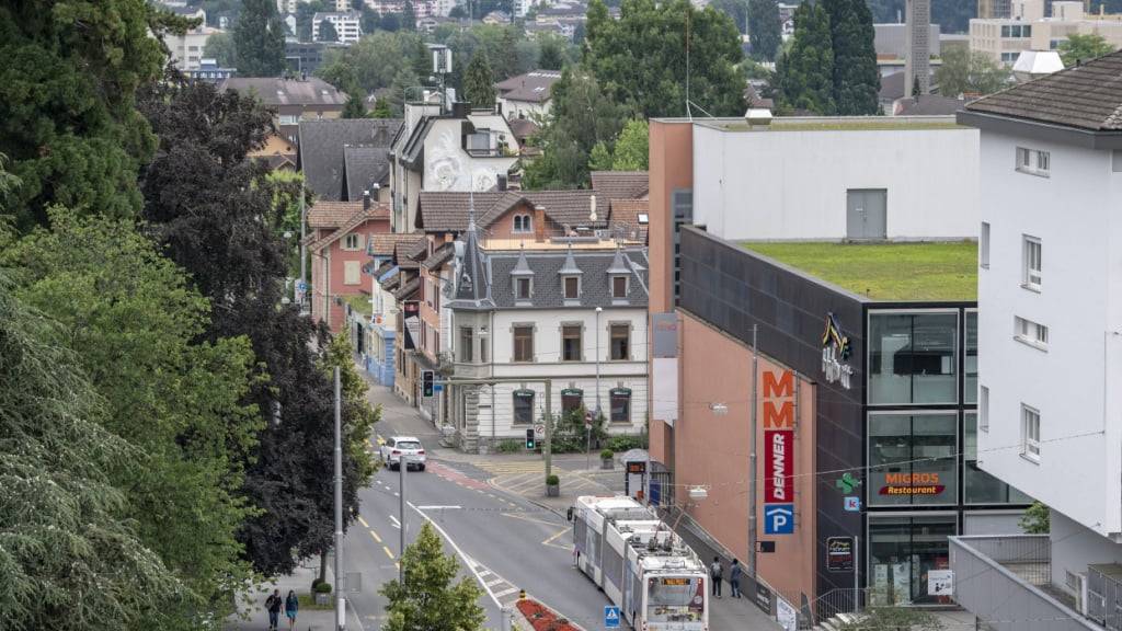 Das Stadtzentrum von Kriens LU. (Archivbild)