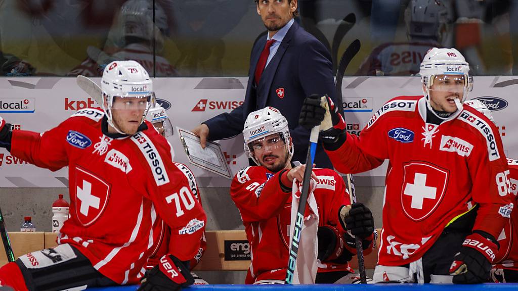 Patrick Fischer strebt mit dem Schweizer Nationalteam nächste Woche den ersten Saisonsieg an