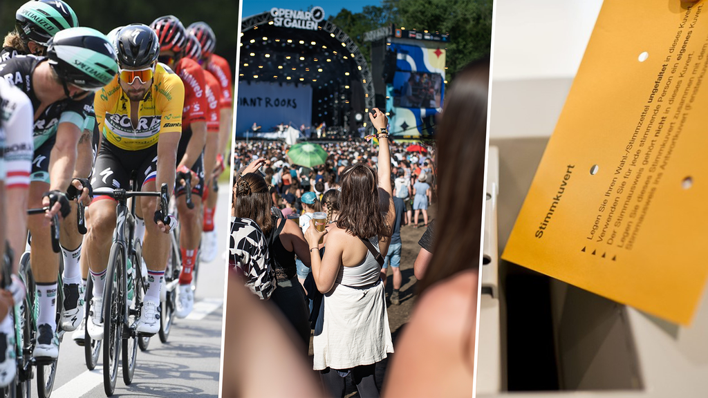 Tour de Suisse, Open Air und Nationals- und Ständeratswahlen stehen 2023 auf dem Programm.
