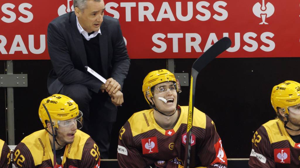 Servettes Trainer Jan Cadieux will mit seinem Team unbedingt in den Final der Champions Hockey League