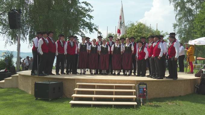 Das Zentralschweizer Jodlerfest in Sempach ist gestartet