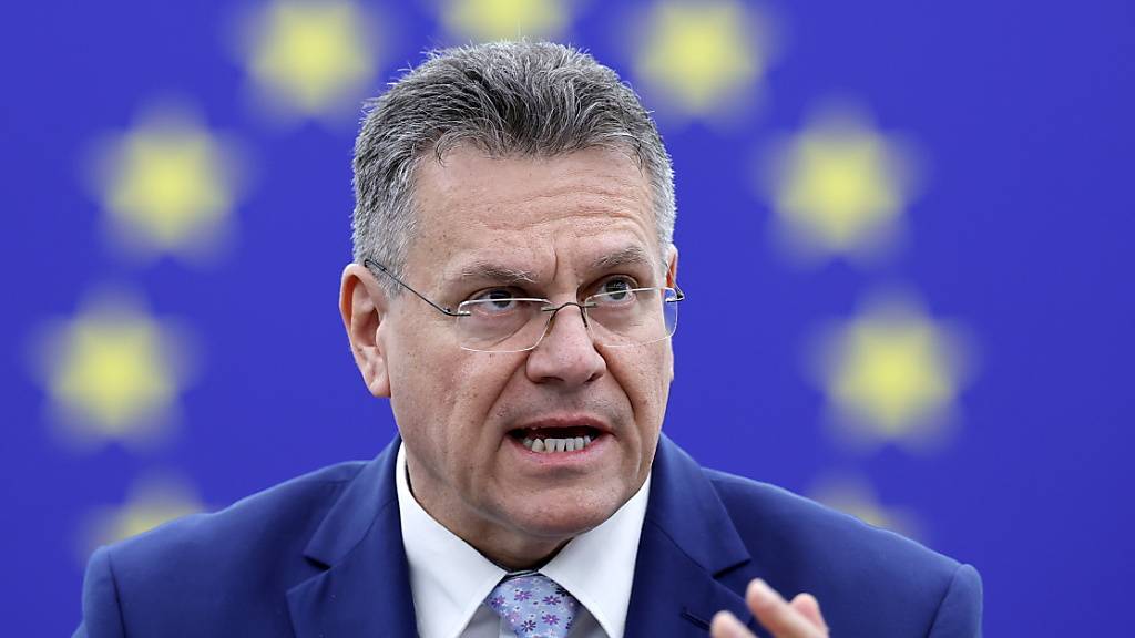 EU-Kommissar Maros Sefcovic verfügt über ein Mandat, um mit der Schweiz Verhandlungen aufzunehmen. (Archivbild)