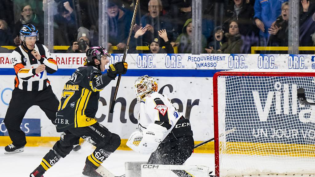 Arno Nussbaumer avanvierte beim spektakulären Heimsieg von Ajoie gegen Lugano zum Doppeltorschützen