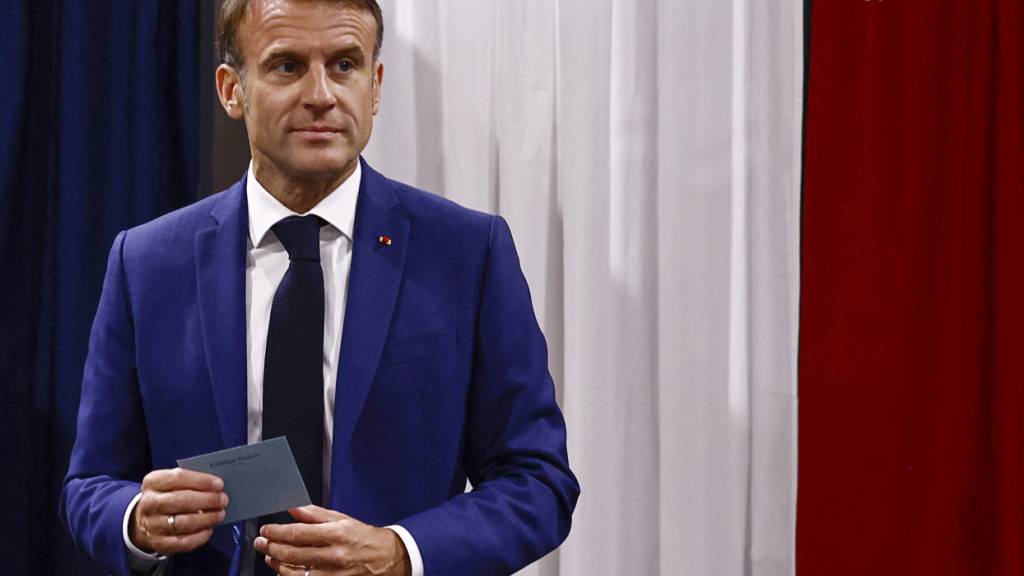 dpatopbilder - Der französische Präsident Emmanuel Macron. Foto: Yara Nardi/Reuters Pool/AP/dpa