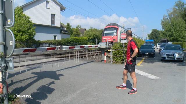 Kostspielige Lösung für Bahnübergang in Horgen am See