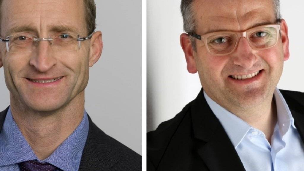 Gehören neu der Schwyzer Regierung an: (von links) René Bünter (SVP) und Michael Stähli (CVP).