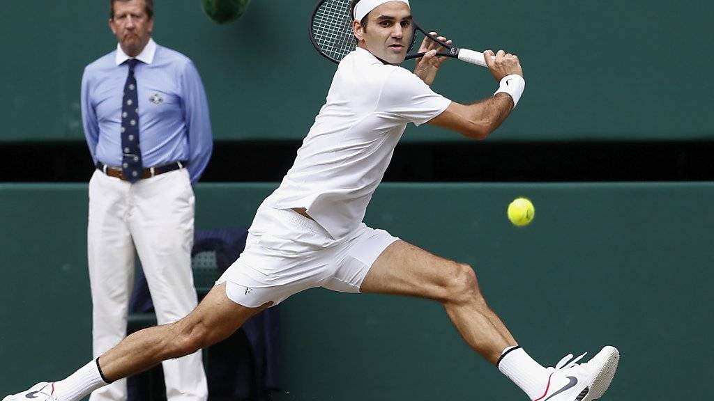 Nach dreieinhalb Wochen wieder im Einsatz: Roger Federer kehrt in Montreal erstmals nach seinem achten Wimbledon-Titel auf die Tour zurück