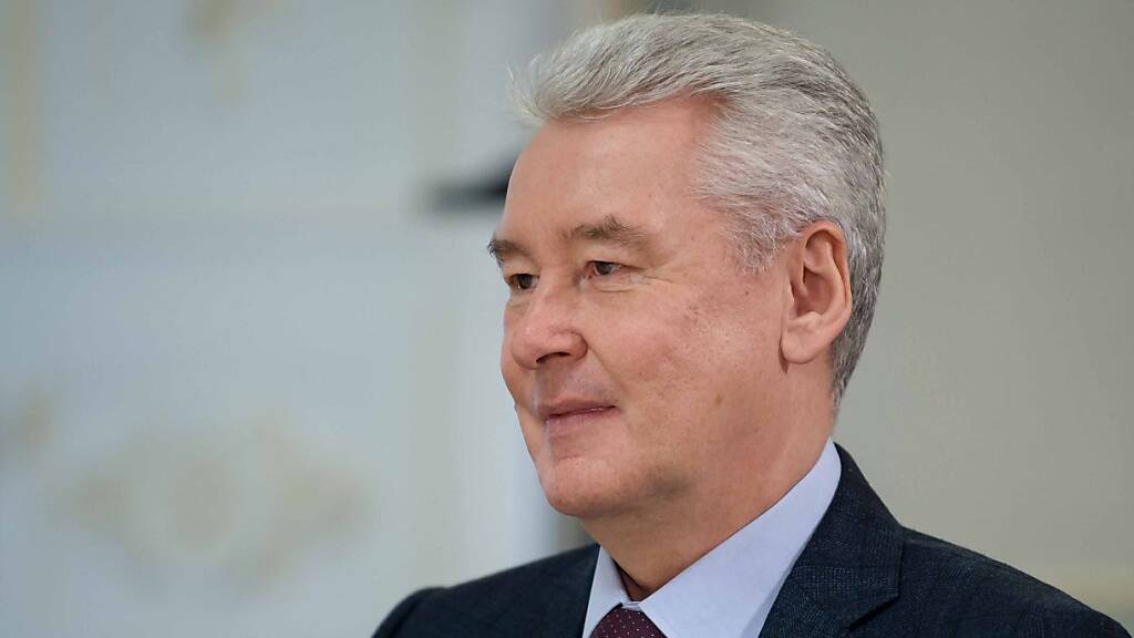 Der Oberbürgermeister der Stadt Moskau, Sergej Sobjanin kündigte schärfere Corona-Kontrollen an. (Archivbild)