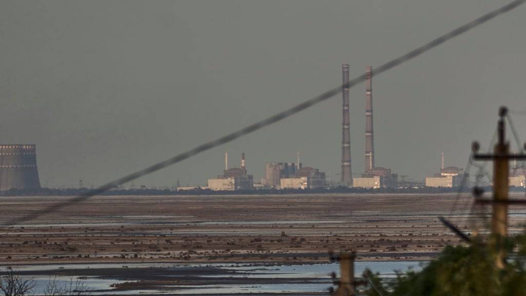 ARCHIV - Europas größtes Kernkraftwerk Saporischschja. Foto: LIBKOS/AP/dpa/Archivbild