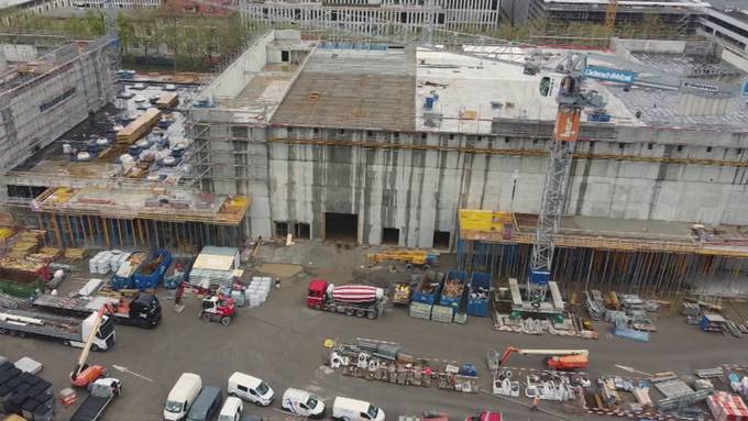 «Jetzt gehts ans Eingemachte»: So laufen die Bauarbeiten der Neuen Festhalle
