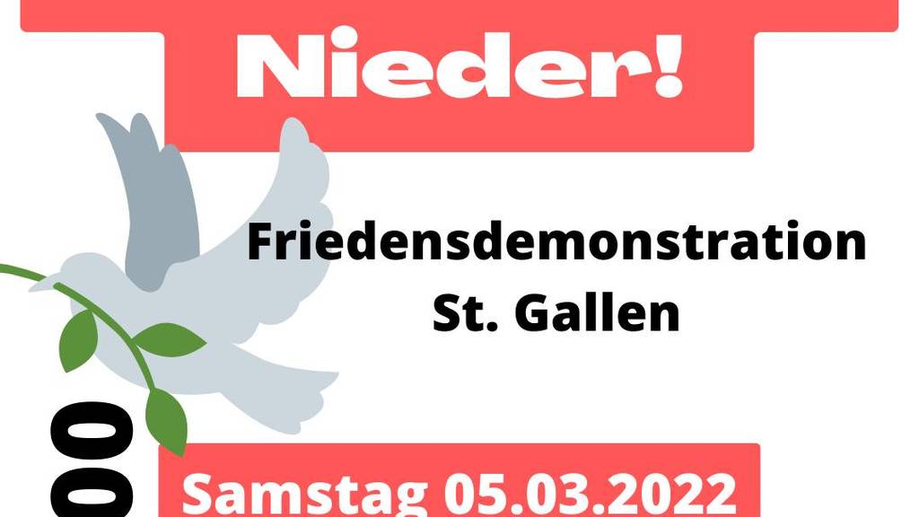 Friedensdemonstration St.Gallen