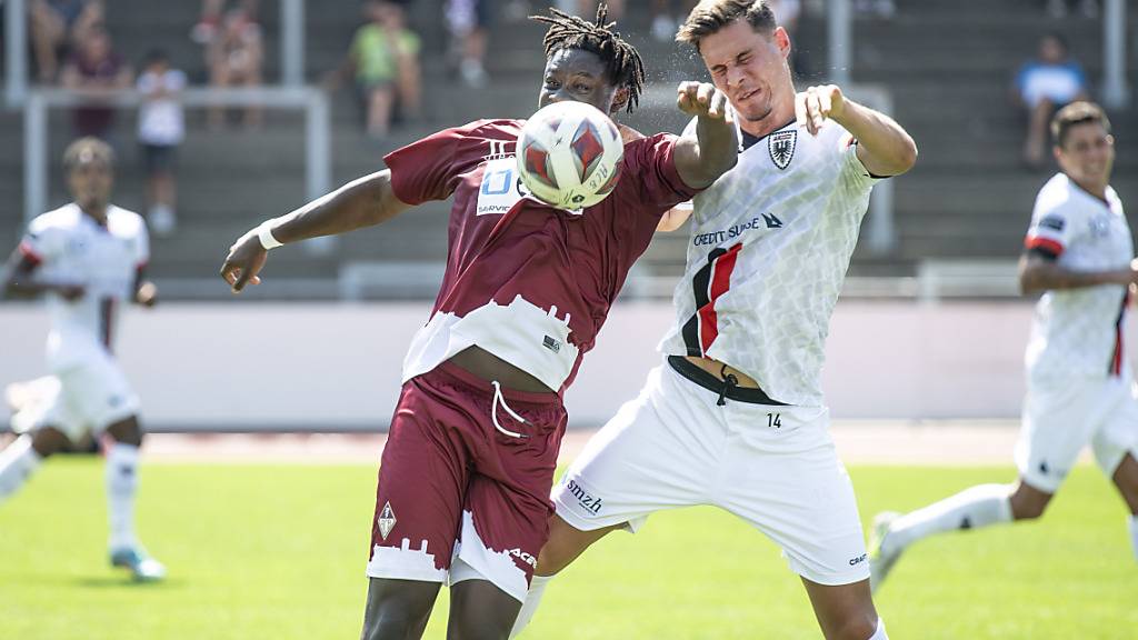 Zum dritten Mal im vierten Spiel als Verlierer vom Platz: Bellinzona unterliegt dem FC Aarau
