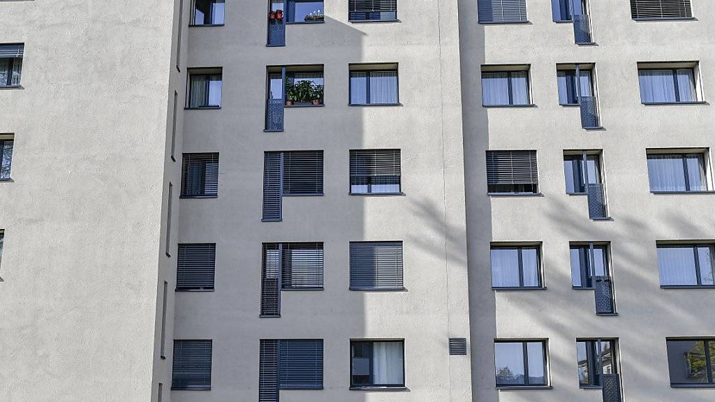2018 ist die Zahl baubewilligter Mietwohnungen in der Schweiz um 7 Prozent gesunken. (Symbolbild)