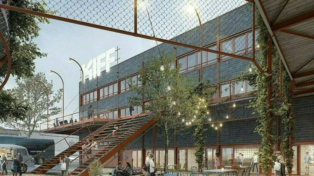 So soll das neue Kulturzentrum KIFF 2.0 in Aarau aussehen: Die Stadt und der Kanton Aargau werden den grössten Teil an die Gesamtkosten von 28,8 Millionen Franken bezahlen.