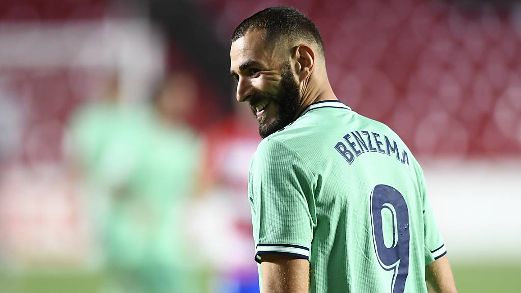 Karim Benzema hält Real auf Titelkurs