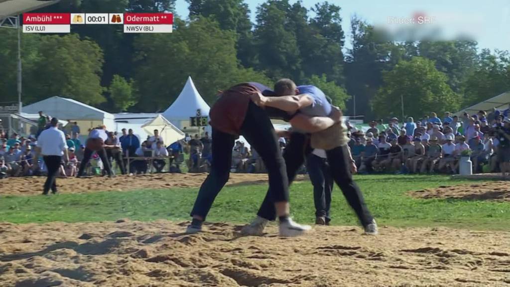Innerschweizer am Nordwestschweizer Schwingfest
