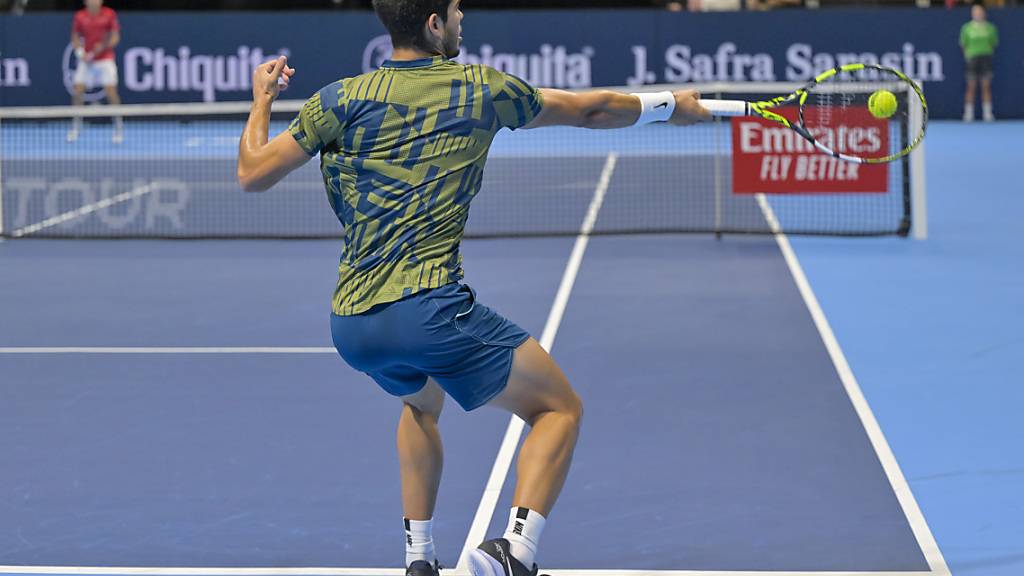 Carlos Alcaraz zum zweiten Mal hintereinander in Basel topgesetzt