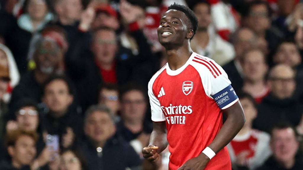 Bukayo Saka führt Arsenal mit seinem Tor in den Champions-League-Final