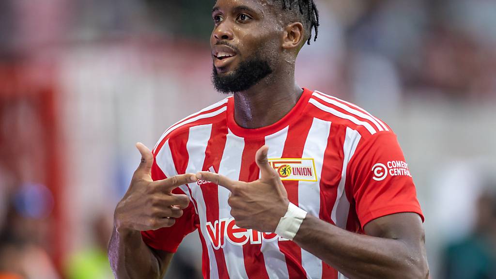 Jordan Siebatcheu kam im Trikot von Union Berlin nicht so oft zum Jubeln wie noch in seiner Zeit in Bern