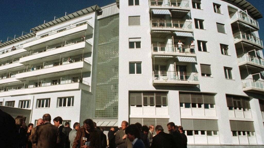 Die Luzerner Höhenklinik Montana nach dem Umbau 1997. (Archivaufnahme)