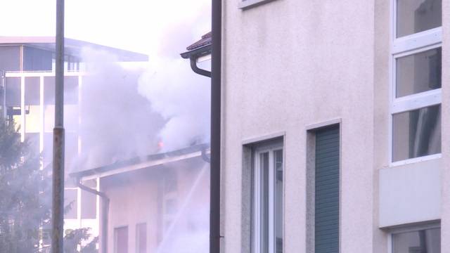 Zum Glück keine Verletzten beim Grossbrand in Bern-Bethlehem