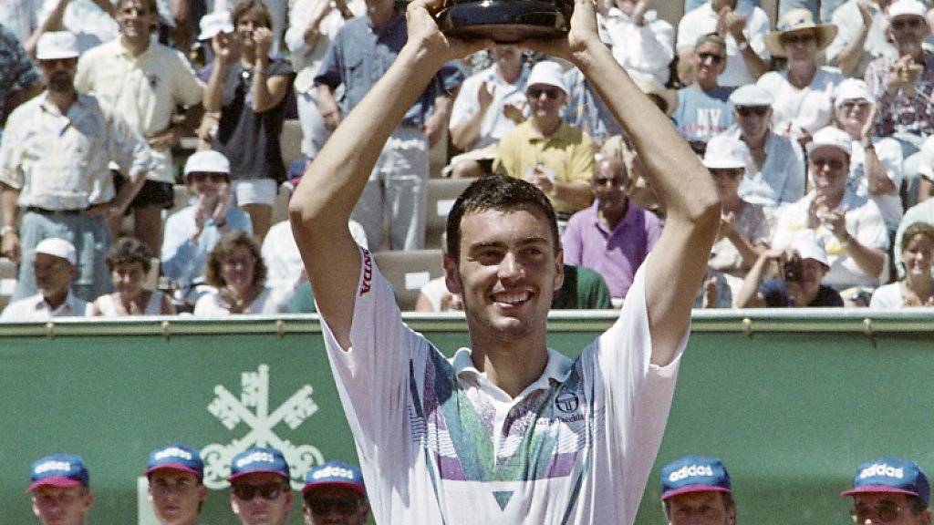 Sergi Bruguera (hier als Spieler bei seinem Sieg in Gstaad im Jahre 1994) wird Spaniens neuer Davis-Cup-Captain
