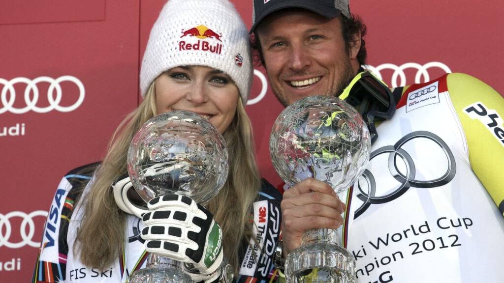 2012 gewannen beide die kleine Kristallkugel für den Gewinn der Super-G-Wertung, nun soll Aksel Svindal Lindsey Vonn zu neuen Höhenflügen verhelfen