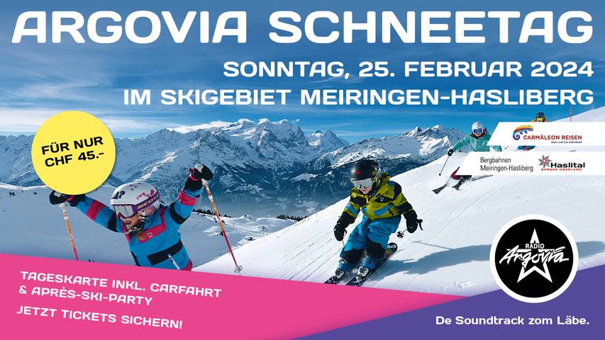 Argovia Schneetag - Ausverkauft 