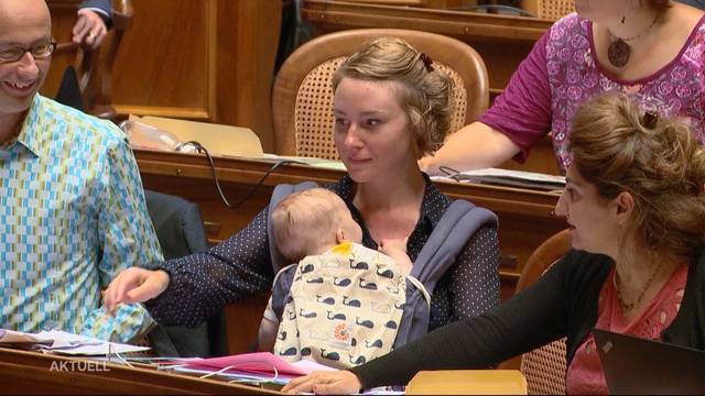 Babystress im Bundeshaus