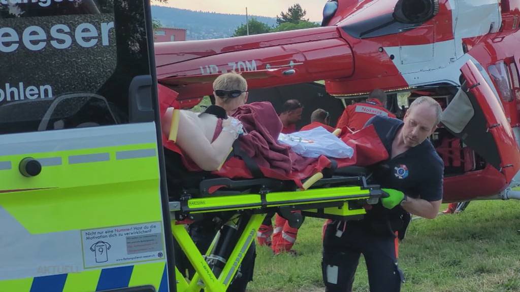 Zivilcourage: In Tennwil retten Badigäste einen Mann aus dem See