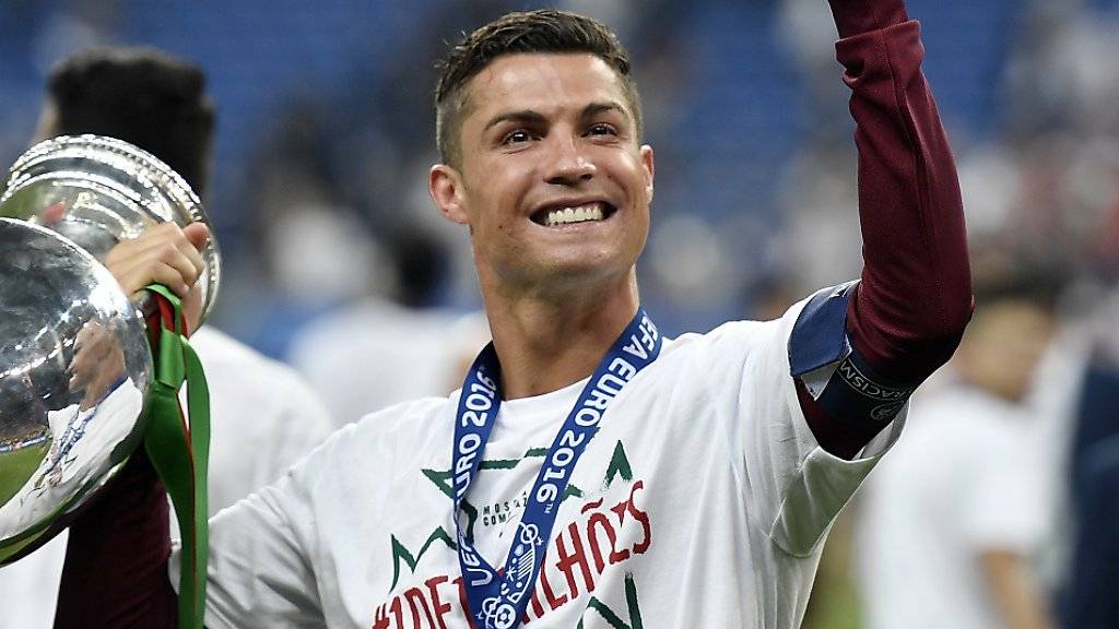 Europameister Cristiano Ronaldo wurde zu Europas Fussballer des Jahres gewählt