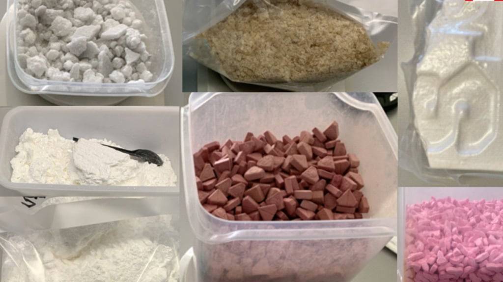 Im Zuge der Hausdurchsuchungen hat die Polizei mehrere Kilogramm Betäubungsmittel und Medikamente sichergestellt.