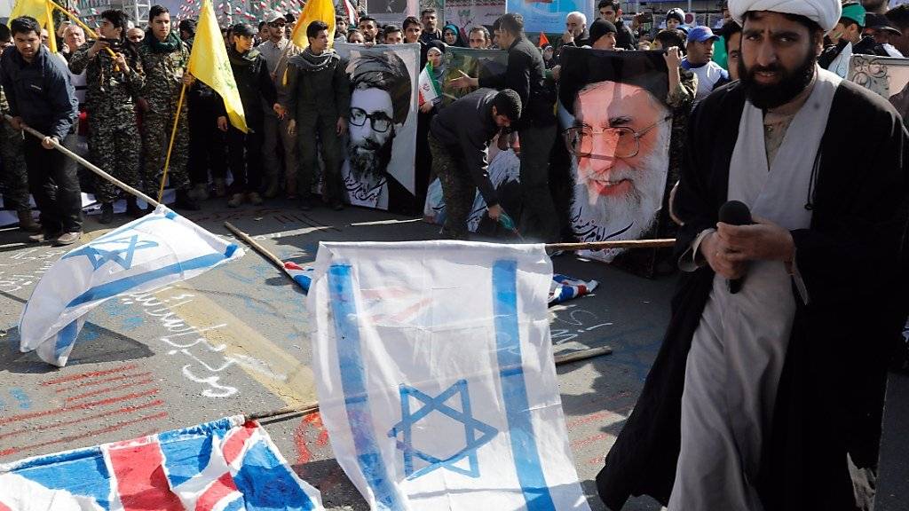Proteste in Teheran: Der Iran feiert am 11. Februar den Sieg der Islamischen Revolution.