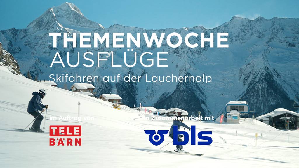 «Skifahren auf der Lauchernalp»