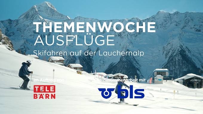 «Skifahren auf der Lauchernalp»