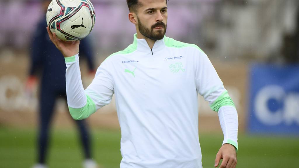 Albian Ajeti, hier bei seinem letzten Nationalmannschaftsaufgebot vor zwei Jahren, gelingt der Einstand in der Türkei nach Wunsch